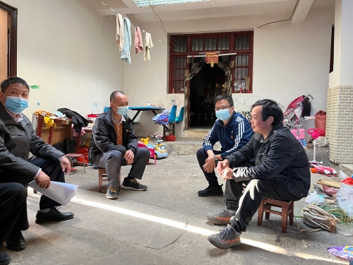 检察长带队入户走访
